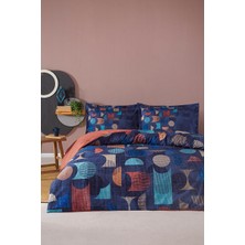 Özdilek Colored Shape Tek Kişilik Lastikli Fitted Çarşaf Nevresim Takımı