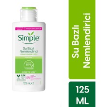 Simple Kind To Skin Su Bazlı Nemlendirici 12 Saate Kadar Etklili Hassas Ciltler Için 125 Ml