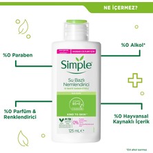 Simple Kind To Skin Su Bazlı Nemlendirici 12 Saate Kadar Etklili Hassas Ciltler Için 125 Ml