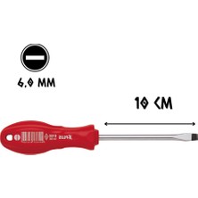 Cer-Pa Norm X-Plus Tornavida Mıknatıslı Düz Uçlu 6.0 - 10 Cm