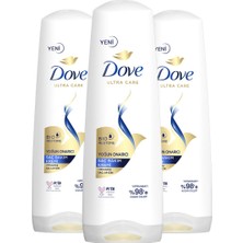 Dove Ultra Care Saç Bakım Kremi Yoğun Onarıcı Yıpranmış Saçlar Için 350 ml X3