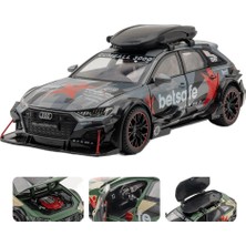 Jyhong Rs6 Modifiye Spor Araba Modeli Dekorasyonu 1:24 (Yurt Dışından)