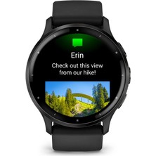 Garmin Venu 3 Slate | Siyah Kayışlı