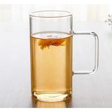 Haitn 700 ml Kahve Kupa El Yapımı Isı Dayanımı Temizle Cam Kahve Kupa Çay Süt Suyu Bardak Su Bira Içme Kupa Ofis Drinkware | Kupalar (Beyaz) (Yurt Dışından)