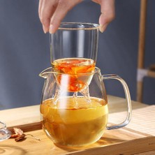 Haitn Ev Teaware Cam Demlik Soba Isıya Dayanıklı Yüksek Sıcaklık Patlama Proof Çay Demlik Süt Gül Çiçek Teaset Yeni | Sürahi (Yurt Dışından)