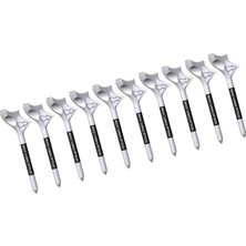 Kenan 10X 10 Derece Golf Tees 83MM Açık Giyim Dayanıklı Golf (Yurt Dışından)