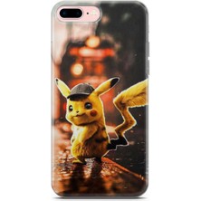 Kılıfınız iPhone 7 Plus / 8 Plus Uyumlu Kılıf Hd Baskılı Kılıf - Pikachu 1