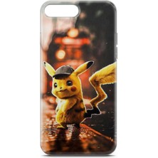 Kılıfınız iPhone 7 Plus / 8 Plus Uyumlu Kılıf Hd Baskılı Kılıf - Pikachu 1