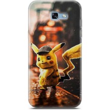 Kılıfınız Samsung Galaxy A7 2017 / A720 Uyumlu Kılıf Hd Baskılı Kılıf - Pikachu 1