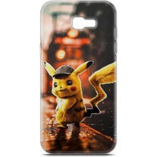 Kılıfınız Samsung Galaxy A7 2017 / A720 Uyumlu Kılıf Hd Baskılı Kılıf - Pikachu 1