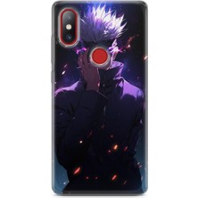 Kılıfınız Xiaomi Mi 8 Se Uyumlu Kılıf Hd Baskılı Kılıf - Jujutsu Kaisen Gojo