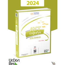 ÜçDörtBeş YayınlarıAYT Coğrafya Soru Bankası 2024 Model