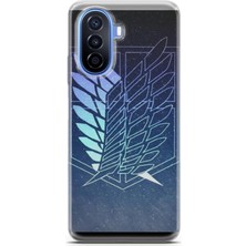 Kılıfınız Huawei Nova Y70 Uyumlu Kılıf Hd Baskılı Kılıf - Attack On Titan Keşif Birliği