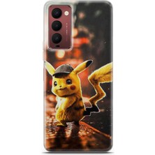 Kılıfınız Tecno Camon 18 / 18P Uyumlu Kılıf Hd Baskılı Kılıf - Pikachu 1