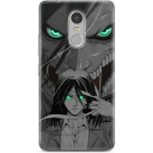 Kılıfınız Lenovo K6 Note Uyumlu Kılıf Hd Baskılı Kılıf - Attack On Titan Eren