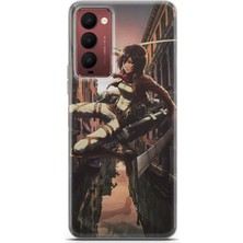 Kılıfınız Tecno Camon 18 / 18P Uyumlu Kılıf Hd Baskılı Kılıf - Attack On Titan Mikasa