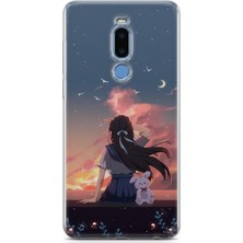 Kılıfınız Meizu Note 8 Uyumlu Kılıf Hd Baskılı Kılıf - Anime Kız 1