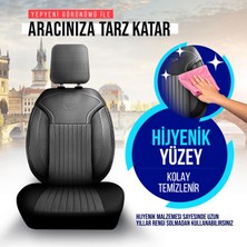 Panda Kılıf Panda Prag Serisi Pike Kumaş Oto Koltuk Kılıfı - Tam Set