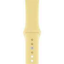 Minsun Watch 2 3 4 5 6 7 8 9 Se 42 44 45 49MM Uyumlu Spor Silikon Kordon Soft Sarı