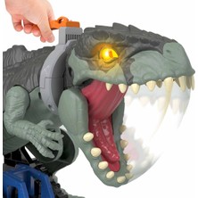 Imaginext Jurassic World Gürleyen Dev Dinozor Oyuncağı, Işık, Ses ve Aksiyon Dolu 40 Cm Boyunda, 3 Yaş ve Üzeri Gwt22