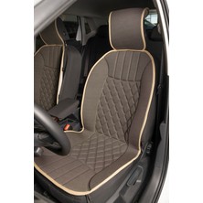 Fresh Start Bmw X6 Uyumlu Oto Koltuk Minderi Elegance Model Ön 2'li Set Koyu Bej Fs
