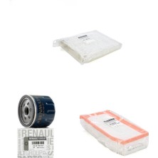 Dacia Duster 1.5 Dci (2013 Sonrası) Filtre Bakım Seti Orjinal Mais 3lü