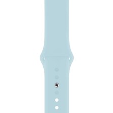 Minsun Watch 2 3 4 5 6 7 8 9 Se 38 40 41MM Uyumlu Spor Silikon Kordon Alice Mavi Kayış