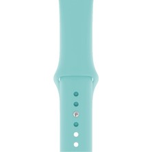 Minsun Watch 2 3 4 5 6 7 8 9 Se 38 40 41MM Uyumlu Spor Silikon Kordon Cam Göbeği