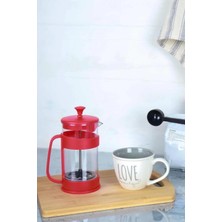 Homeniva Kırmızı Barista French Press 400 ml