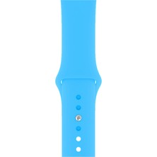 Minsun Watch 2 3 4 5 6 7 8 9 Se 42 44 45 49MM Uyumlu Spor Silikon Kordon Bebek Mavi Kayış