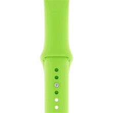 Minsun Watch 2 3 4 5 6 7 8 9 Se 42 44 45 49MM Uyumlu Spor Silikon Kordon Neon Yeşil Kayış