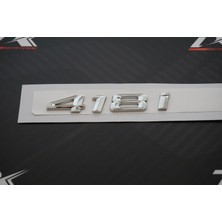 Dk Bmw 418I Bagaj Krom Metal 3m 3D Yazı Logo