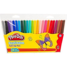 Play-Doh Keçeli Kalem 2 mm 24 Renk