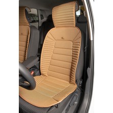 Fresh Start Mitsubishi Outlander Lüks Oto Koltuk Minderi Ön 2'li Set Taba Bumerang Serisi