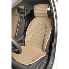 Fresh Start Volvo 460 Lüks Oto Koltuk Minderi Ön 2'li Set Bej Bumerang Serisi