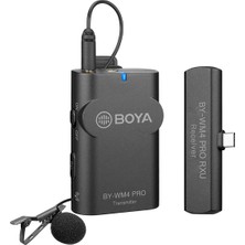 Boya By-Wm4 Pro-K5 Android Telefon Kablosuz Yaka Mikrofonu