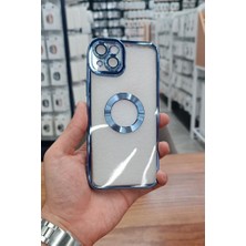 Musal iPhone 15 Plus Kılıf Köşeleri Renkli Şeffaf Kamera Korumalı Silikon Luxury Kapak