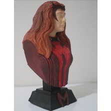 House Of Figure Scarlet Witch Wanda Bust - 10X8X20CM
