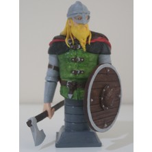 House Of Figure Viking Bust - 11X16X20CM