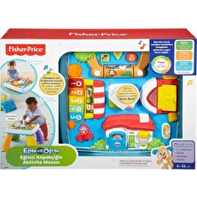 Fisher-Price DRH44 ® Yaşa Göre Gelişim Eğitici Köpekçiğin Aktivite Masası / Türkçe ve Ingilizce / Eğlen ve Öğren