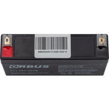 Orbus Akü 6 Volt 1.3 Amper Orbus Akü ( 98 x 25 x 52 mm ) 12 V 1 Ah