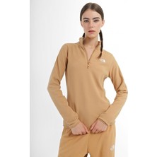 The North Face W 100 Glacıer 1/4 Zıp - Eu - NF0A855MI0J1