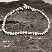 Gümüşcüm Su Yolu Gümüş Bileklik -0,11 Karat