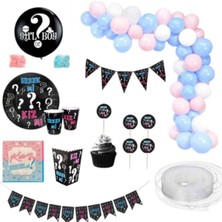 Dizayn Parti Evi Cinsiyet Belirleme Partisi Seti