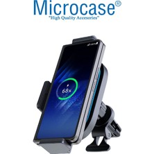Microcase Samsung Z Fold 3- Samsung Z Fold 4 Araç Içi Sensörlü 15W Wireless Kablosuz Hızlı Şarj Özellikli Telefon Tutucu - AL3913