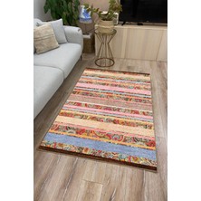 Halımax Drom Kaymaz Halı Makinede Yıkanabilir Şönil Kilim