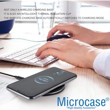 Microcase Universal 10W Wireless Kablosuz Hızlı Şarj Pedi Fast Wireless Charger Pad - AL4004