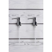 Okyanus Home Krom 2'li Yedek Sıvı Sabunluk Pompası