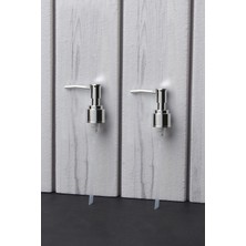 Okyanus Home Krom 2'li Yedek Sıvı Sabunluk Pompası