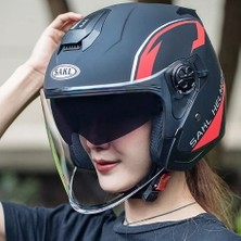 Kaixuan Chaoco Motosiklet Çift Lens 3c Kask Fengya Serisi (Yurt Dışından)